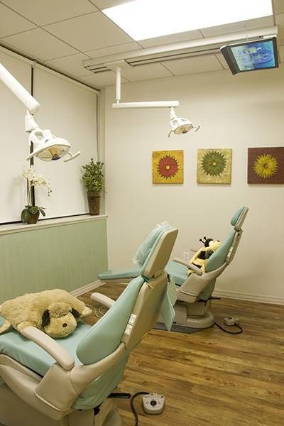 Exam area at New Rochelle Kids Dental